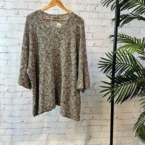 Eskandar Brown Knit Sweater